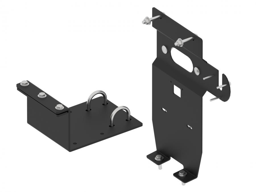 Montážní sada pro zadní naviják Polaris Sportsman 570 Big Boss 6x6 (MY2025+) (přijímač 1,25"/32mm) - Obrázek 3