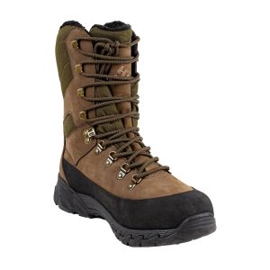 Zimní boty Huntlandia Iceland, podšité, hnědá kůže, nepromokavé